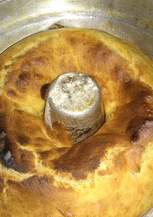 Una foto de Budín de almendras