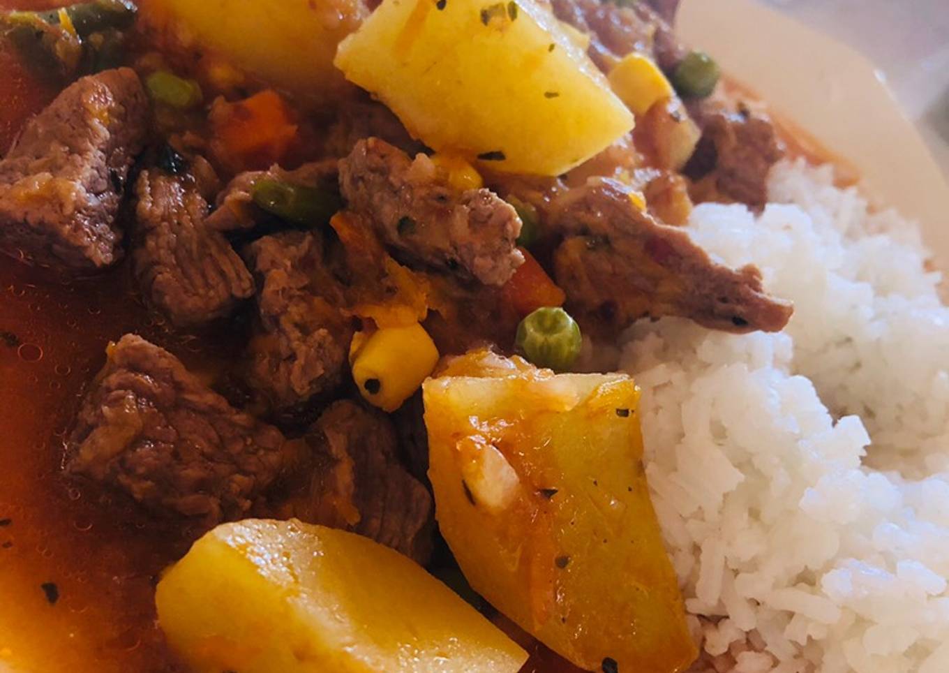 Estofado de carne
