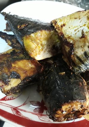 A picture of Grilled titus fish.