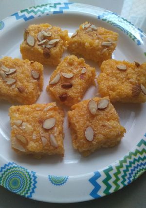 आम का कलाकंद (aam ka kalakand recipe in Hindi) रेसिपी मुख्य फोटो