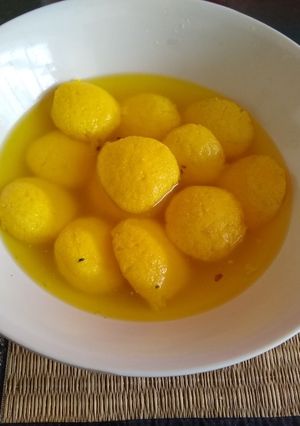 A picture of Kesar bati.