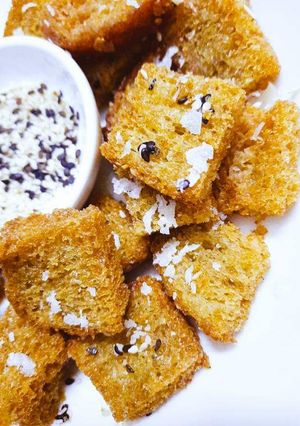 A picture of Sesame Croutons.