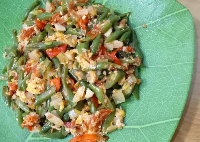 Resep Tumis  buncis telur  kuah  tomat oleh Paramitha Intan 