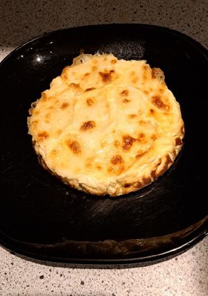 Une photo de Quiche au brocolis à la ricotta et à la mozzarella