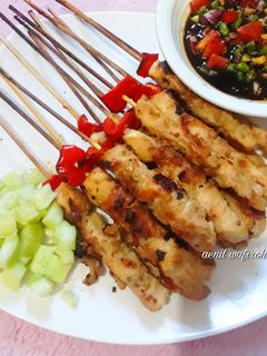 Foto resep Sate ayam bumbu maranggi
