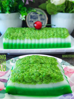 Foto resep Puding Tape Ketan Hijau
