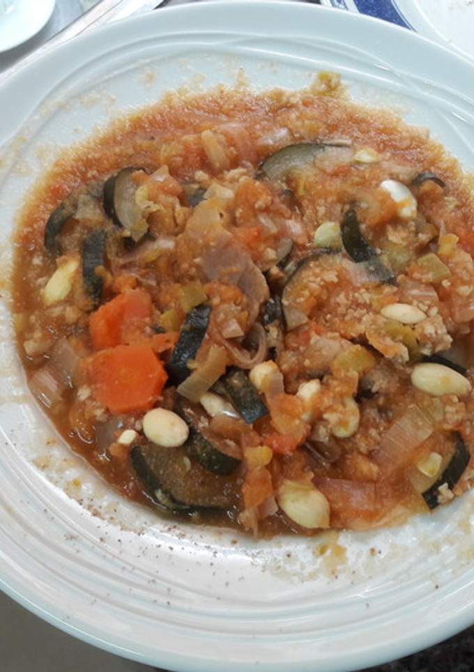 Una foto de Sopa/guiso vegano