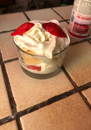 Foto resep Nata Pisang Strawberry