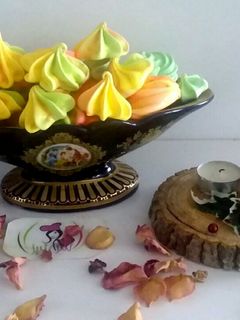 عکسی از دستور شیرینی مرنگ با فر