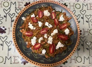 Foto de Macarrão c Atum