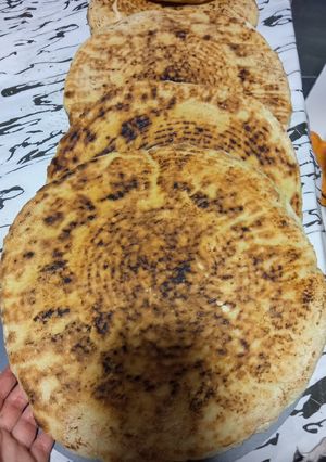 صورة لوصفة مطلوع الطاجين بالسميد