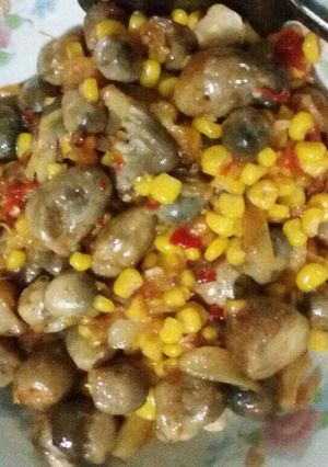 Foto resep Oseng pedas Jamur sawit