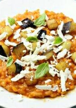 A picture of Risotto alla Norma.