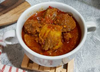 Siap Saji Asam Padeh Daging Sapi Enak Sederhana