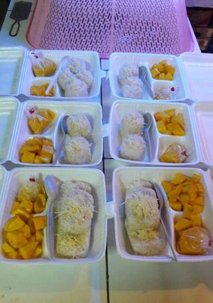 Foto resep Ketan Fla Mangga