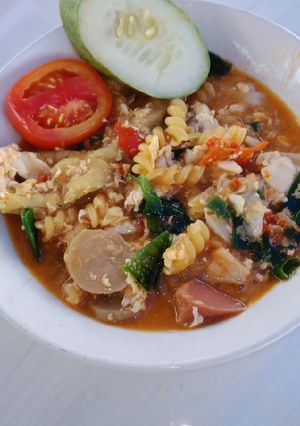 Foto resep Seblak kuah simple seger