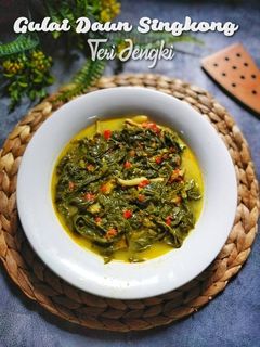 Foto resep Gulai Daun Singkong Teri Jengki