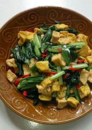 Foto resep Tumis SaTu (Sawi Tahu)
