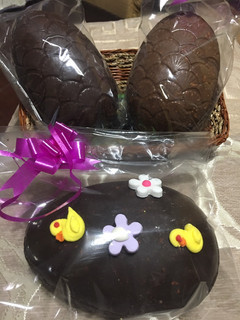 Una foto de Huevos de Pascua tradicionales