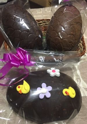 Una foto de Huevos de Pascua tradicionales