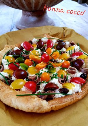 Foto di Torta rustica variopinta