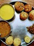 Daal Baati Churma (Rajasthani Thali)