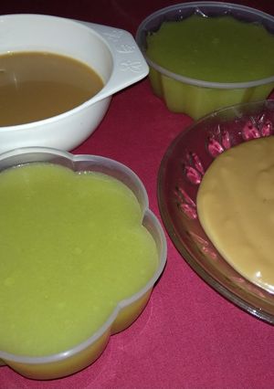Foto resep Puding alpukat vla gula merah