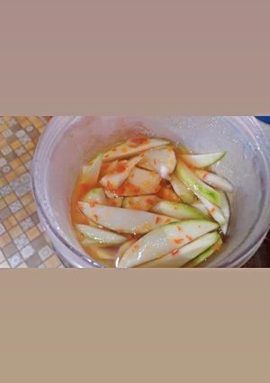 Foto resep Asinan mangga muda