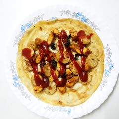 A picture of Pizza wrap.