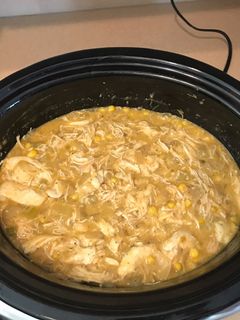 A picture of Crockpot Chicken and Dumplings.