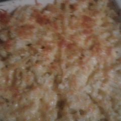 A picture of Macaroni cheese.