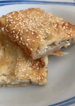 Φωτογραφία της συνταγής Τούρκικο Μπουρέκι με τυρί (su böreği)