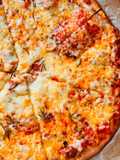 Pizza à la bolognaise
