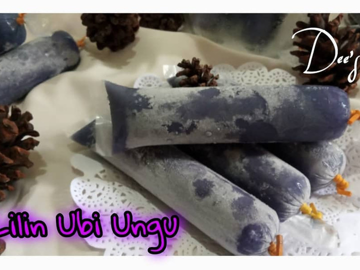 Langkah Mudah untuk Menyiapkan 111. Es Lilin Ubi Ungu, Bisa Manjain Lidah