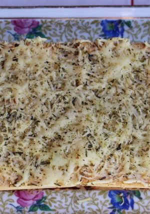 Una foto de "Pizza queque" para el aperitivo