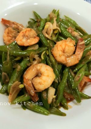 Foto resep Tumis Buncis Udang Simple