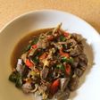 Tumis pedas manis ati ampela