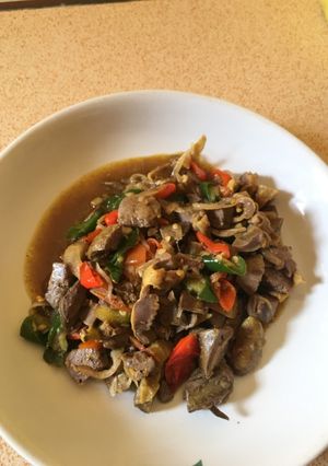 Foto resep Tumis pedas manis ati ampela