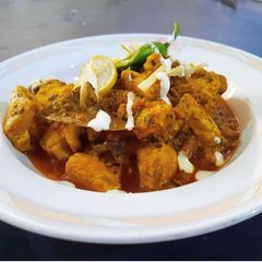A picture of Kasoori chicken ♥️.