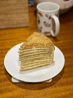 |甜點|俄式蜂蜜蛋糕Honey Cake 的食譜成品照片
