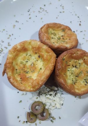 Una foto de Muffins de Roquefort (sin harina)
