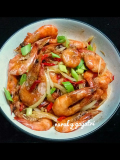 Foto resep Udang goreng mentega