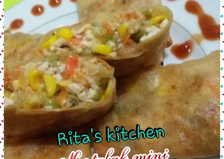 Vegetarian Martabak Lumpia Mini By : Rita's kitchen