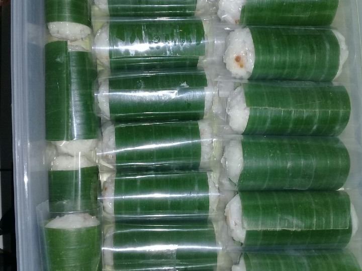 Cara Gampang Menyiapkan Lemper abon Irit Untuk Jualan