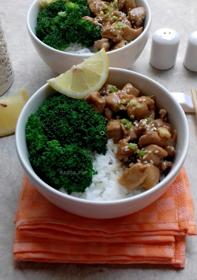 Foto resep Chicken Teriyaki Rice Bowl