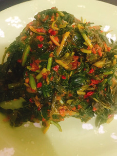 A picture of Vegetable sauce.