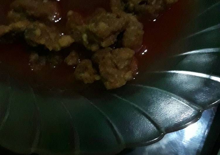 Bistik babi /udang