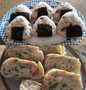 Cara Mudah Membikin Resep  Onigiri Kongbap with Tamagoyaki yang Enak, Enak