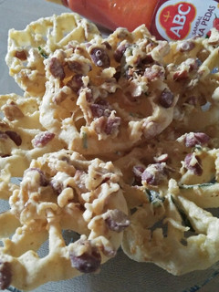 Foto resep Peyek kacang kembang goyang