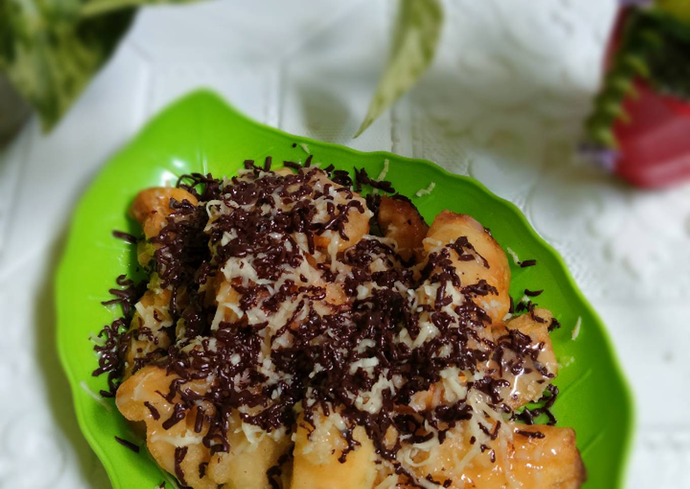 Pisang Goreng Coklat Keju